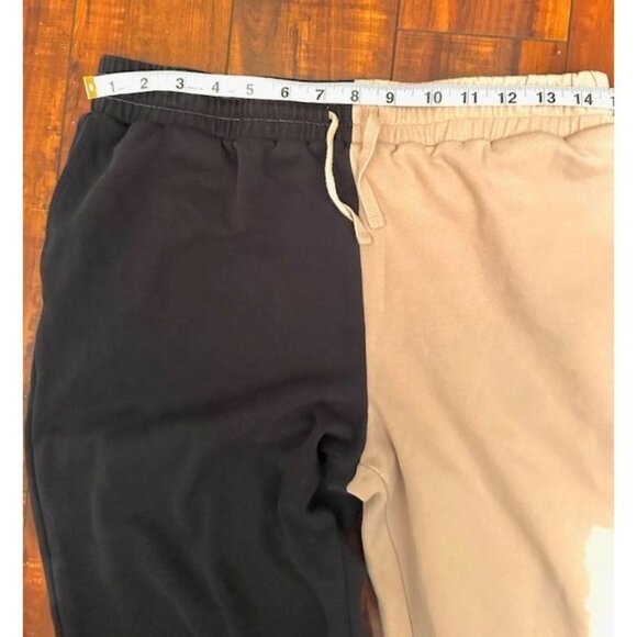 The Drop Liv Women Two-Tone Retro Jogger Sweatpants Elastic Waistband & Cuffs M - Picture 7 of 9